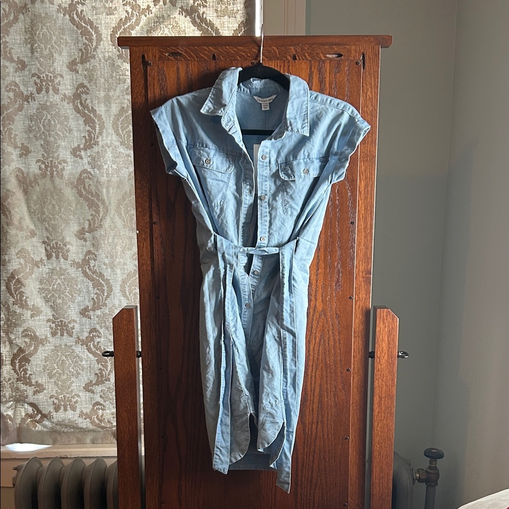 Calvin Klein Jeans Sky Blue Midi Dress